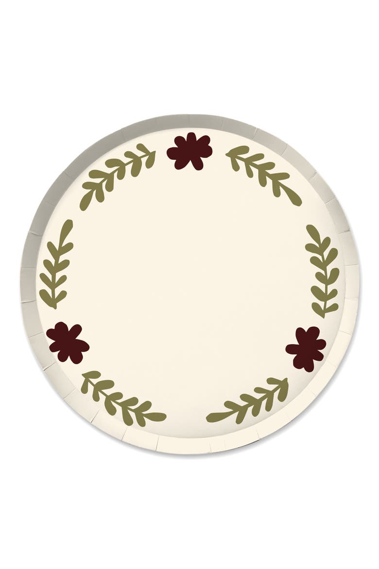 Casa Set of 12 Dinner Plates, Main, color, CREME