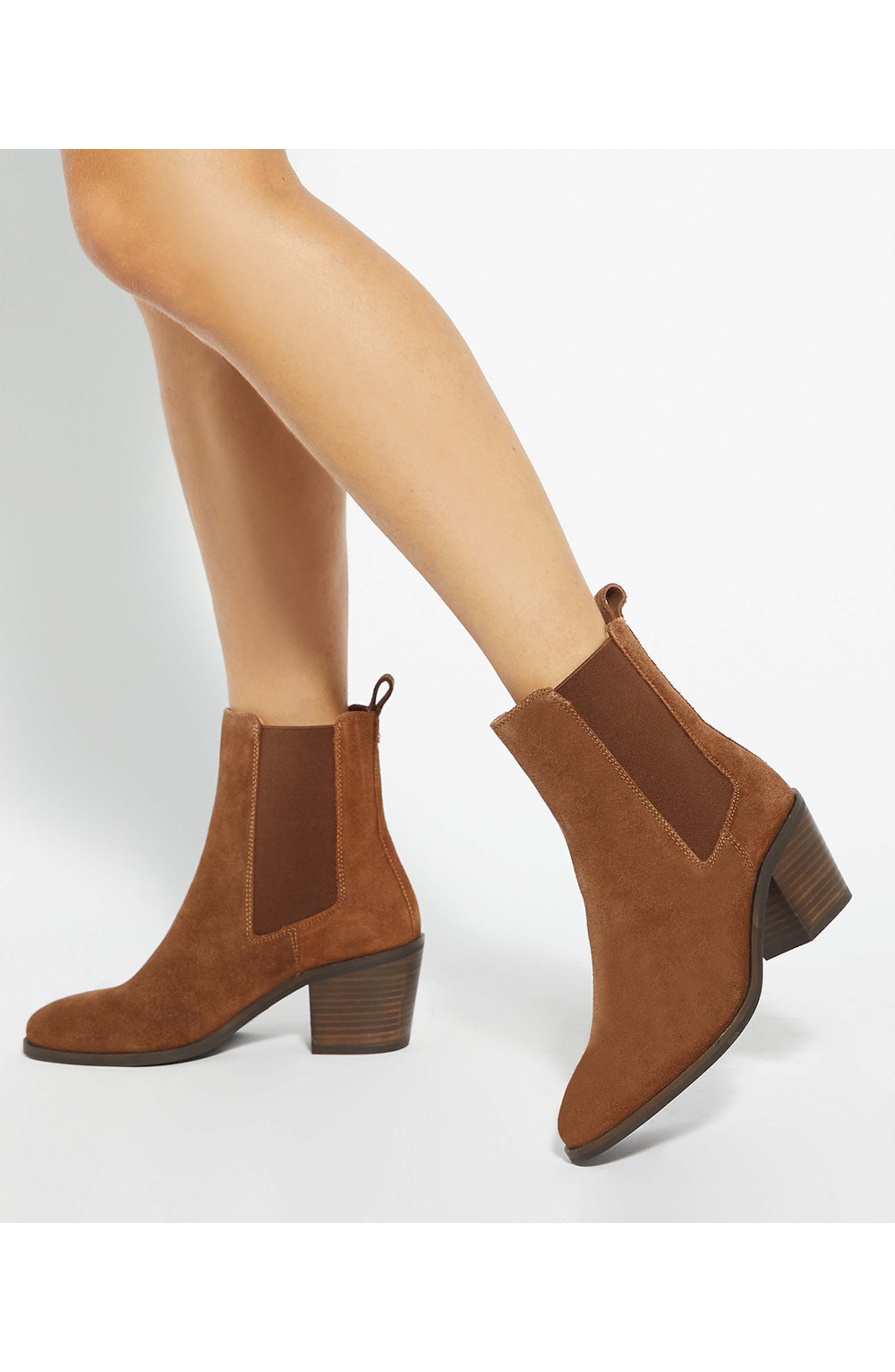 Dune London Pasil Bootie, Alternate, color, Tan