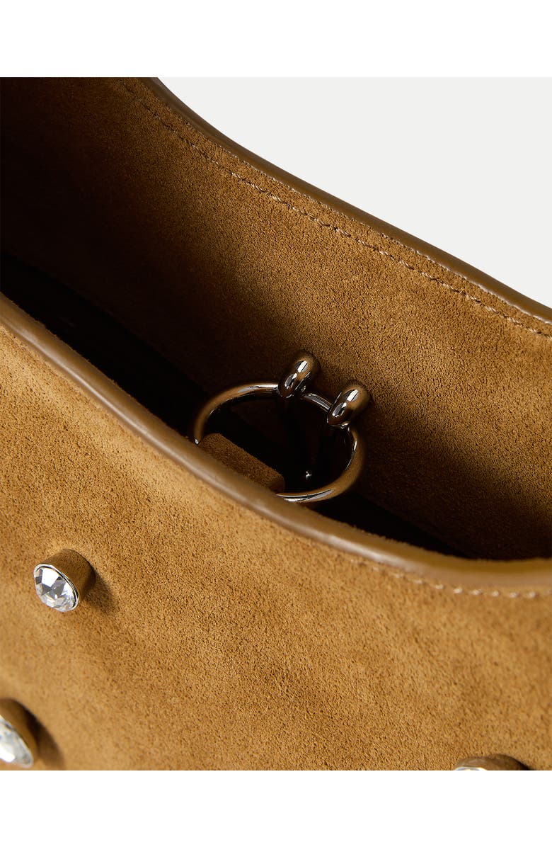 Veronica Beard Small Crystal Loop Bag, Alternate, color, Acorn