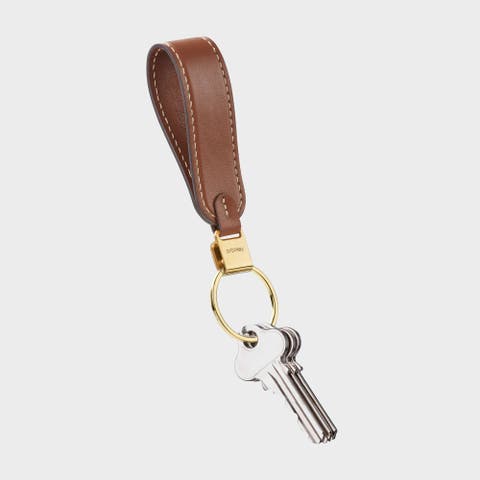 Leather Loop Keychain