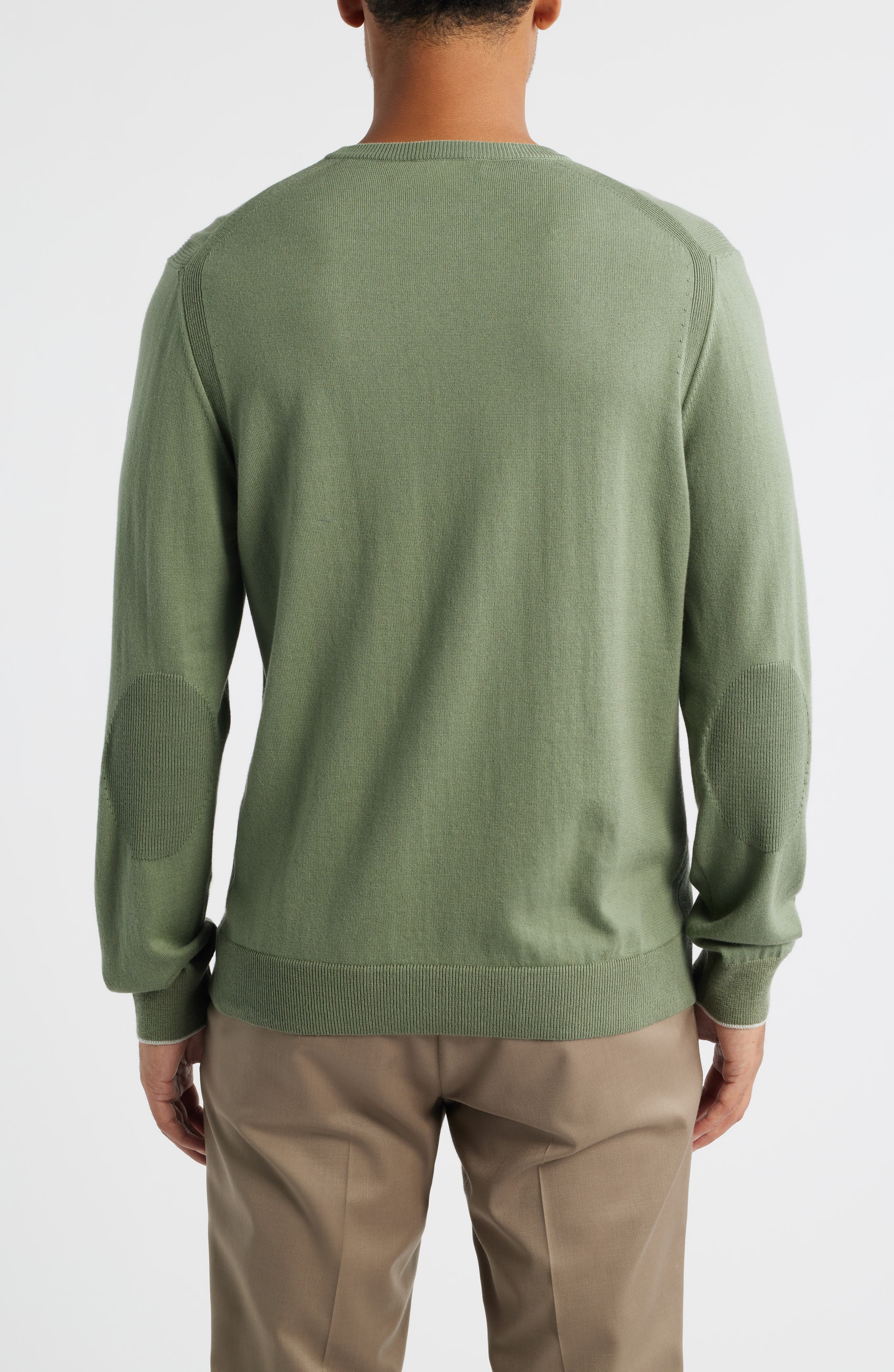 Grassi Crewneck Cotton & Cashmere Sweater - image 2