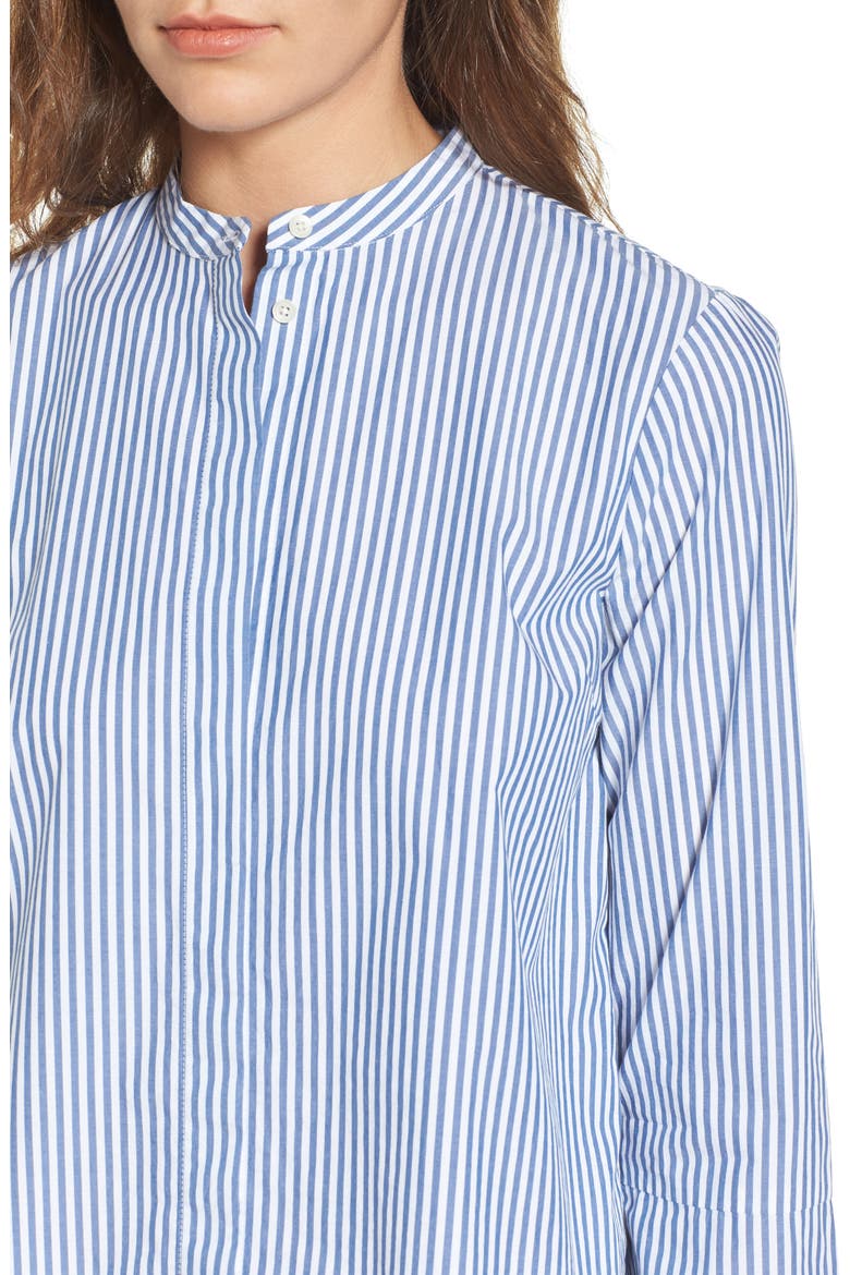 Bell Sleeve Blouse, Alternate, color, COASTAL BLUE