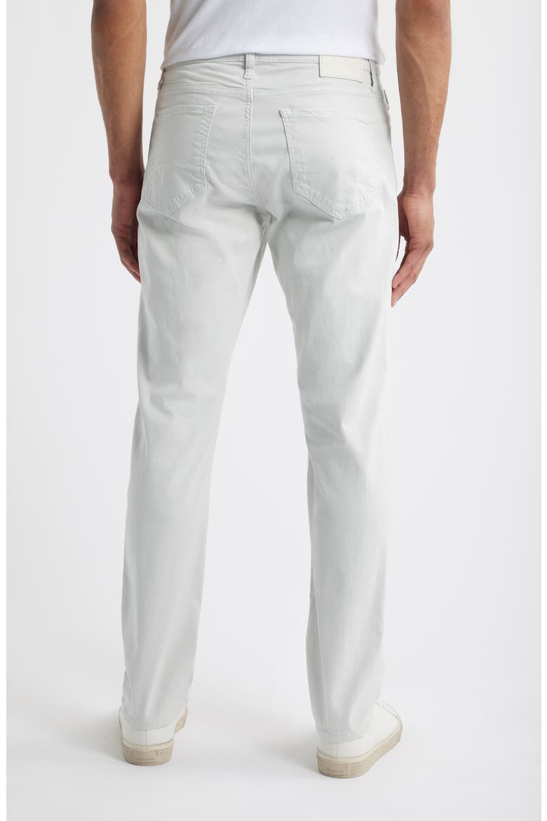 Zach Straight Leg Casual Twill Pants, Alternate, color, IVORY TWILL