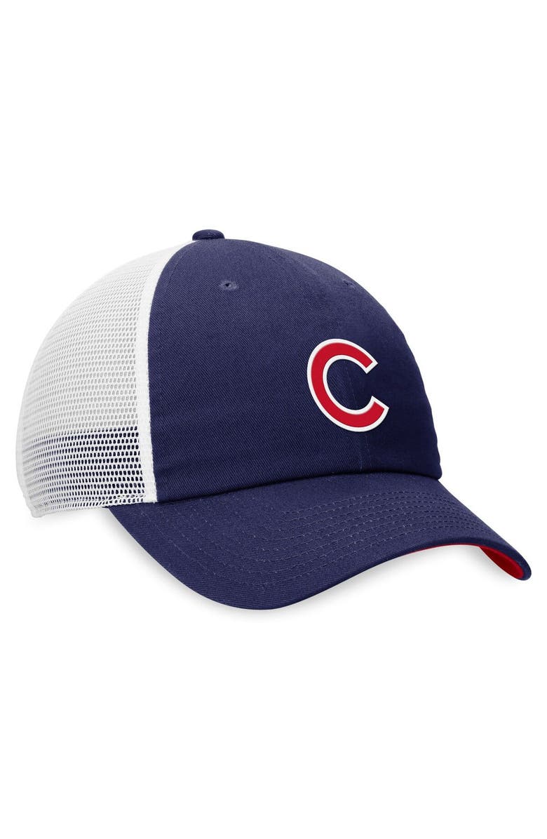 Nike Men's Nike Royal/White Chicago Cubs Heritage86 Lightweight Unstructured Adjustable Trucker Hat, Alternate, color,