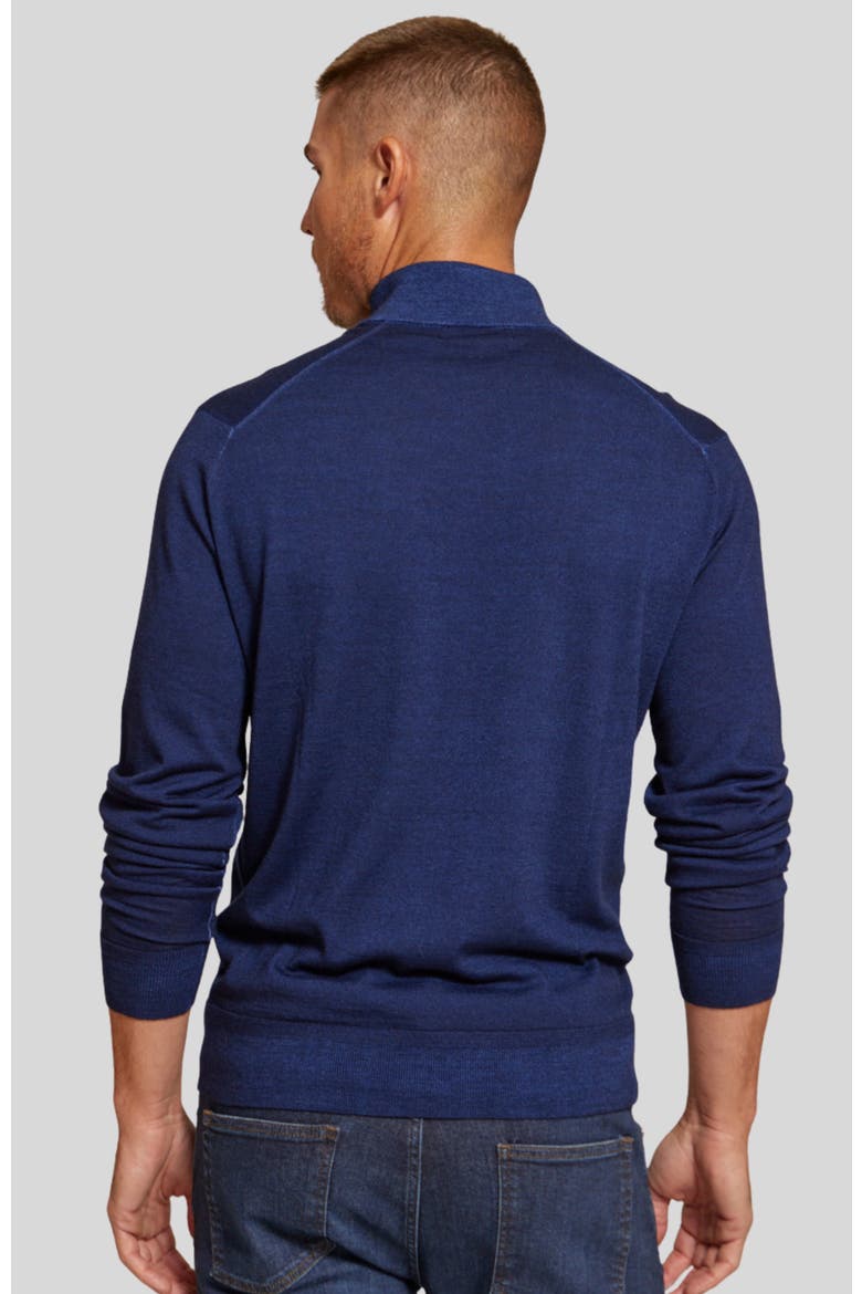 The Archer Long  Sleeve Sweater, Alternate, color, Navy