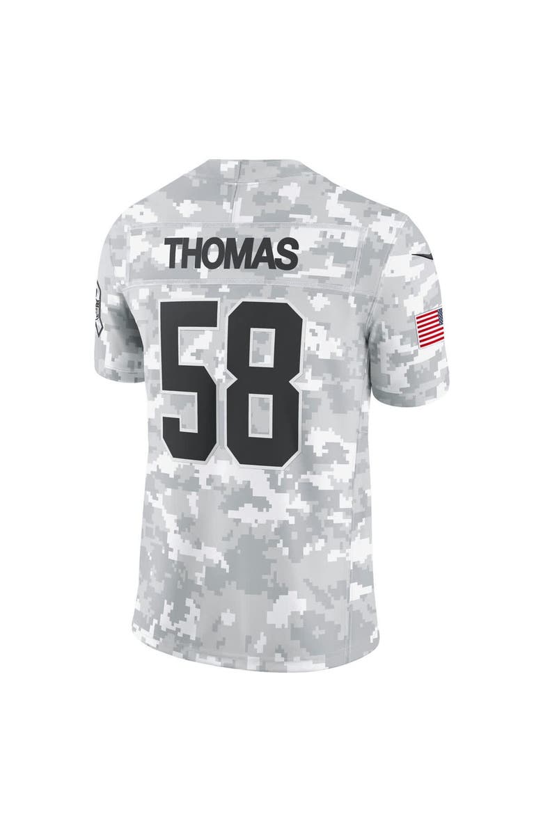 Nike Men's Nike Derrick Thomas Arctic Camo Kansas City Chiefs 2024 Salute to Service Retired Player Limited Jersey, Alternate, color, 