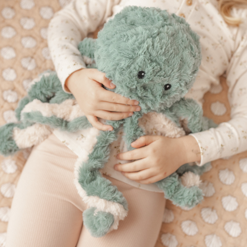 Mindful & Co Mindful And Co Kids Ollie The Weighted Octopus In Green