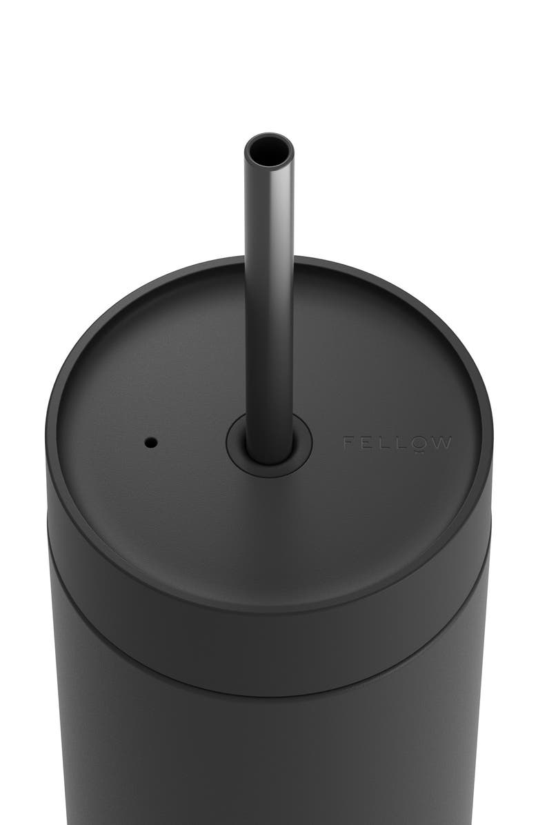 Fellow Carter Cold Tumbler, Alternate, color, Matte Black