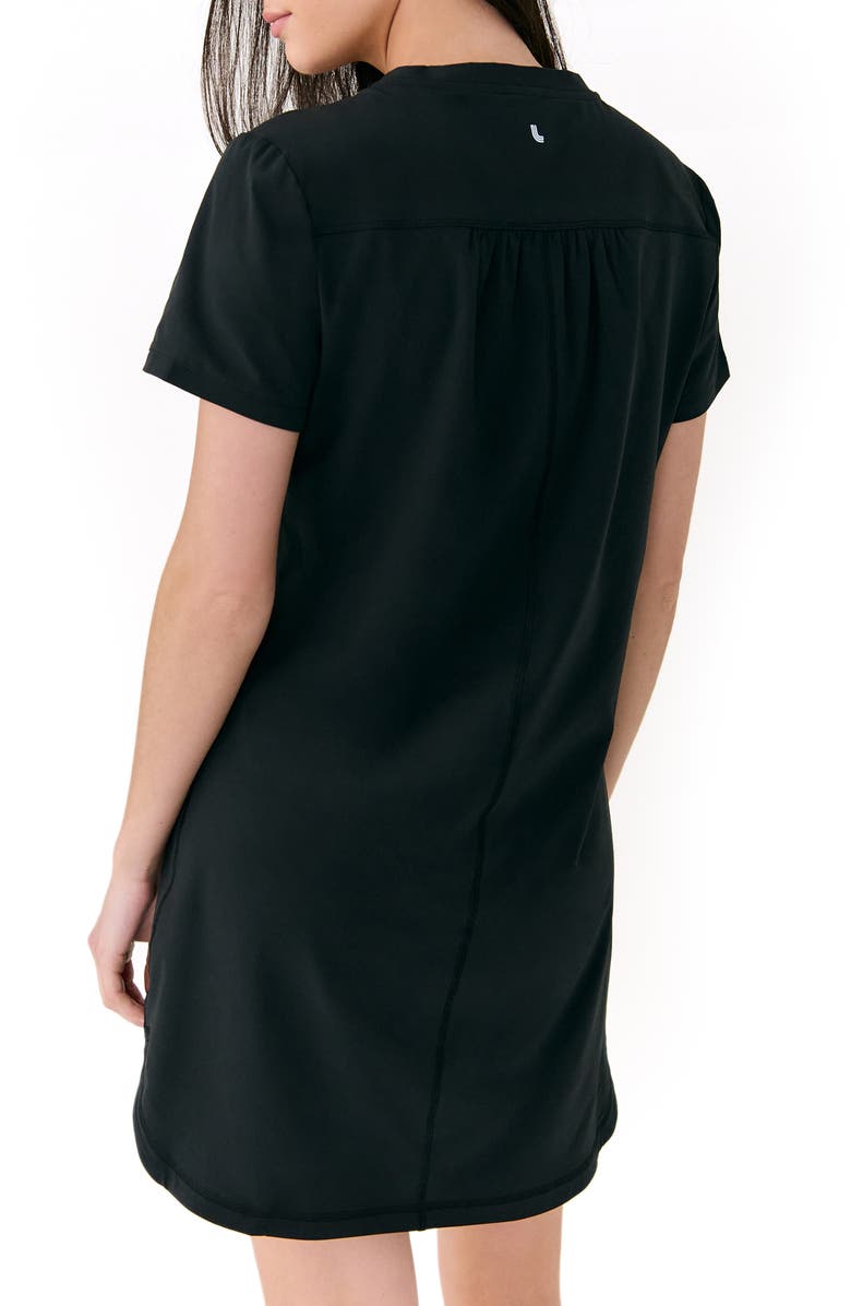 Lole Olivie V-Neck T-Shirt Dress, Alternate, color, 