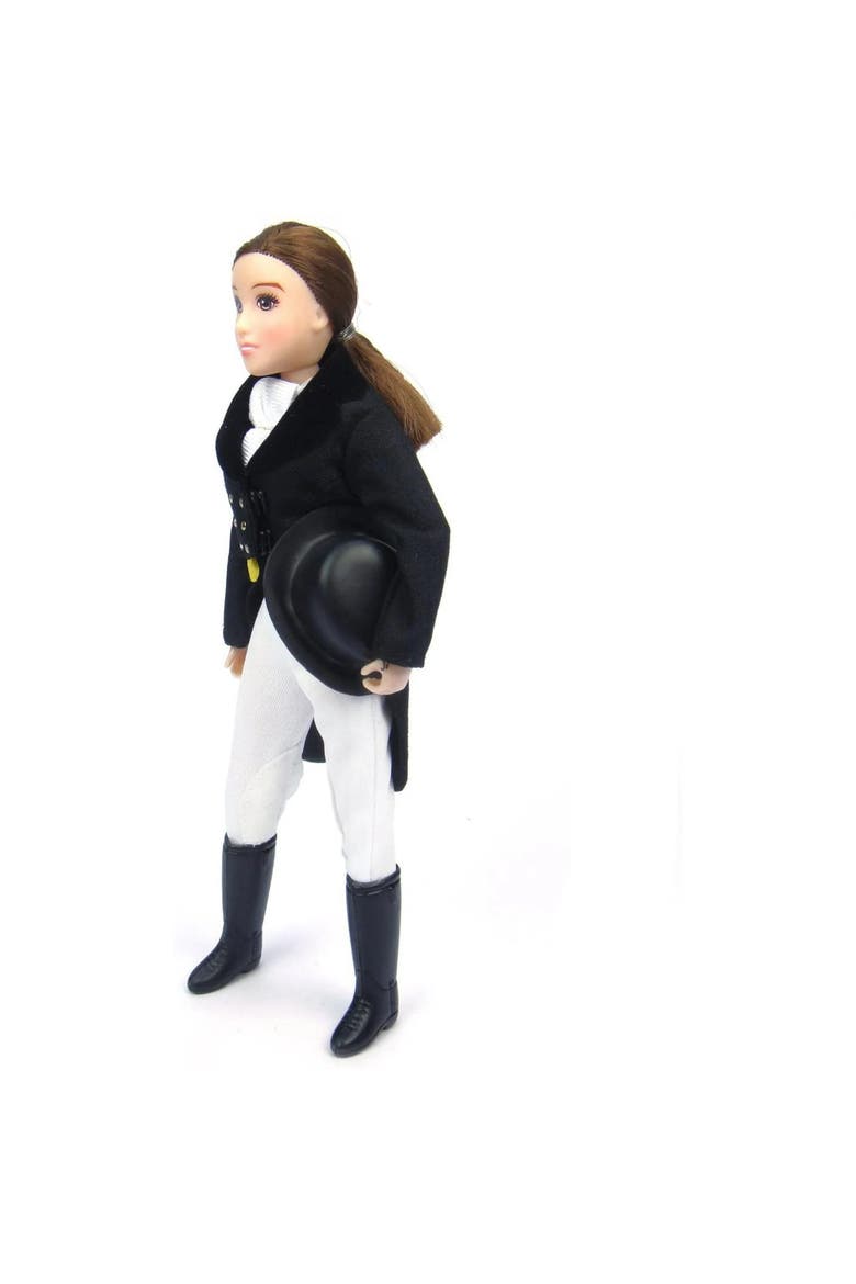 Traditonal Megan Dressage Horse Rider 8" Toy Figure, Alternate, color, Multicolored