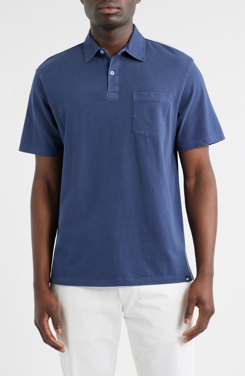 vineyard vines Surf Pima Cotton Polo, Main, color, Nautical Navy