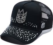 Cult of Individuality Shimuchan Logo Crystal Embellished Trucker Hat