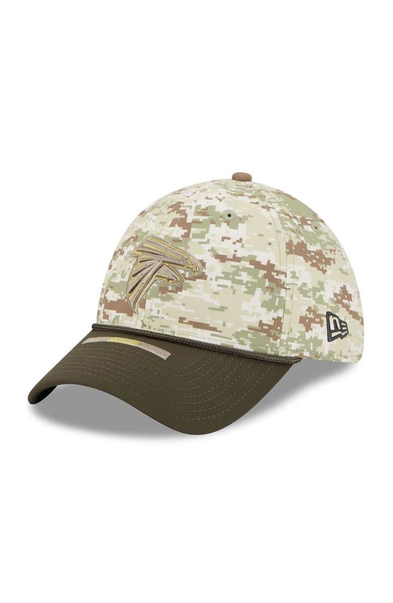 New Era Men
s New Era  Camo Atlanta Falcons 2025 Salute to Service 39THIRTY Flex Hat, Alternate, color, Camo
