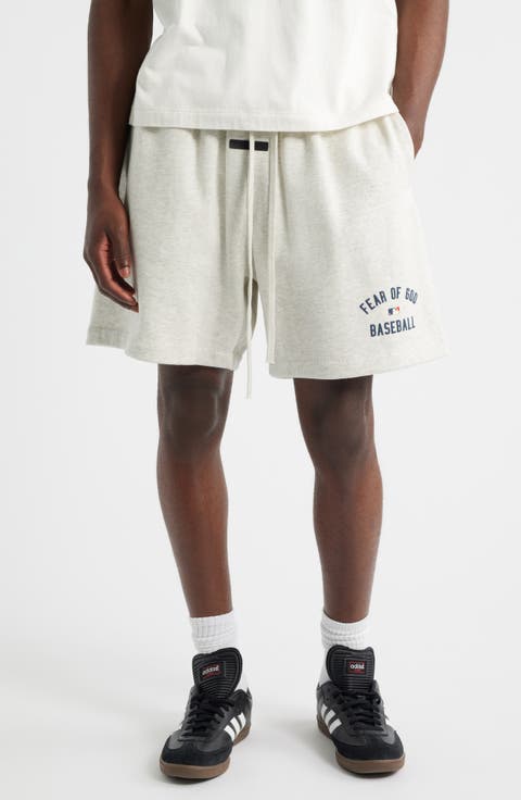 MLB Classic Fit Cotton Graphic Sweat Shorts