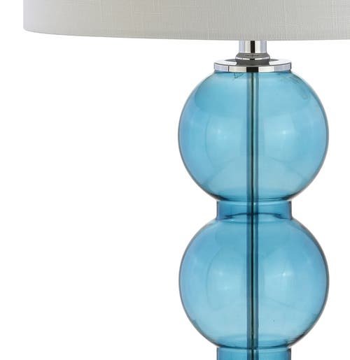Jonathan Y Designs Set Of 2 Bella 27in Glass Triple-sphere Table Lamps