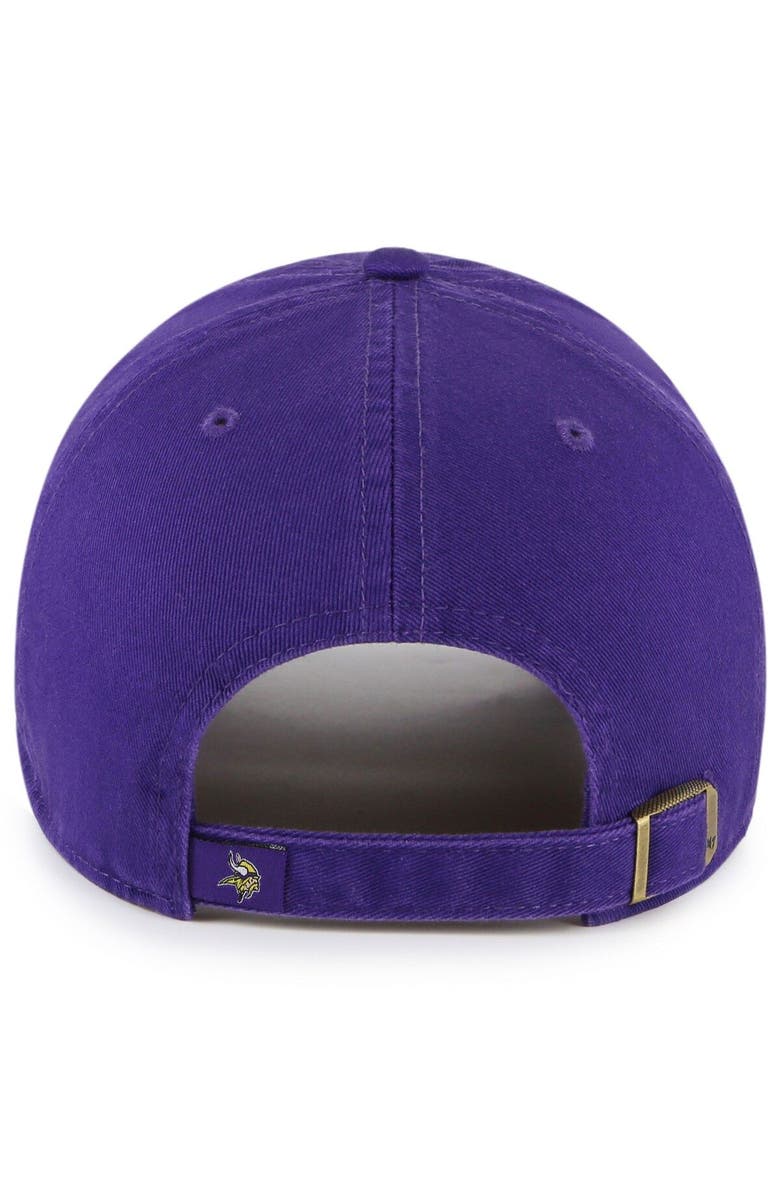 '47 Men's '47 Purple Minnesota Vikings Pride Clean Up Adjustable Hat, Alternate, color, 