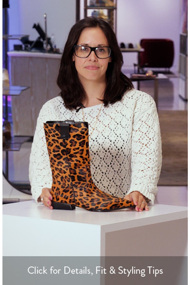 Ashley Genuine Calf Hair Western Boot video