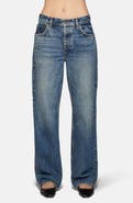 EB Denim Mid Rise Baggy Wide Leg Jeans