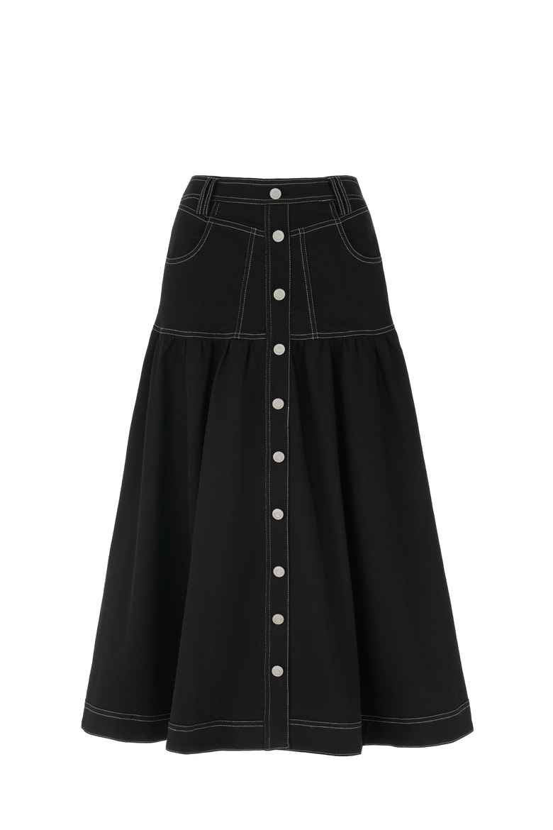Noelle Skirt, Alternate, color, Black
