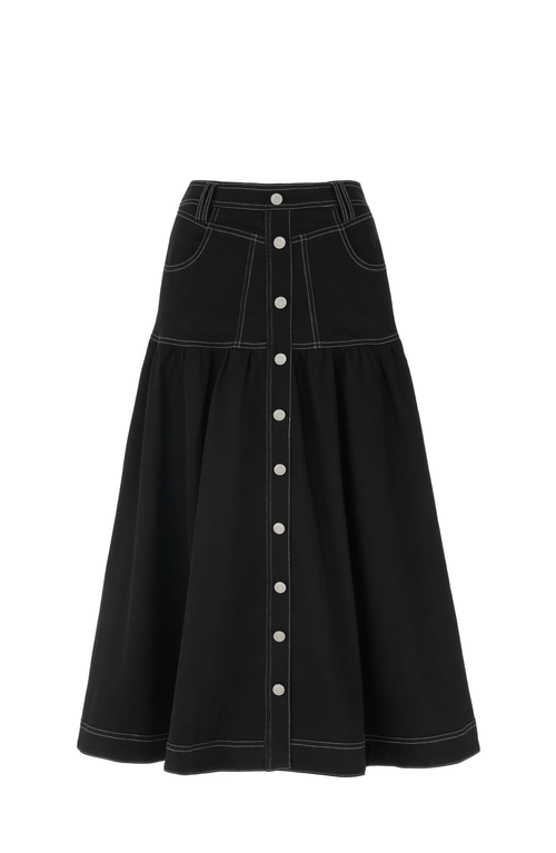 By Tess Collection Noelle Skirt In Multi