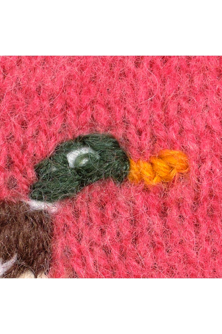 Shetland Duck Scarf, Alternate, color, Capsaicin Red Htr