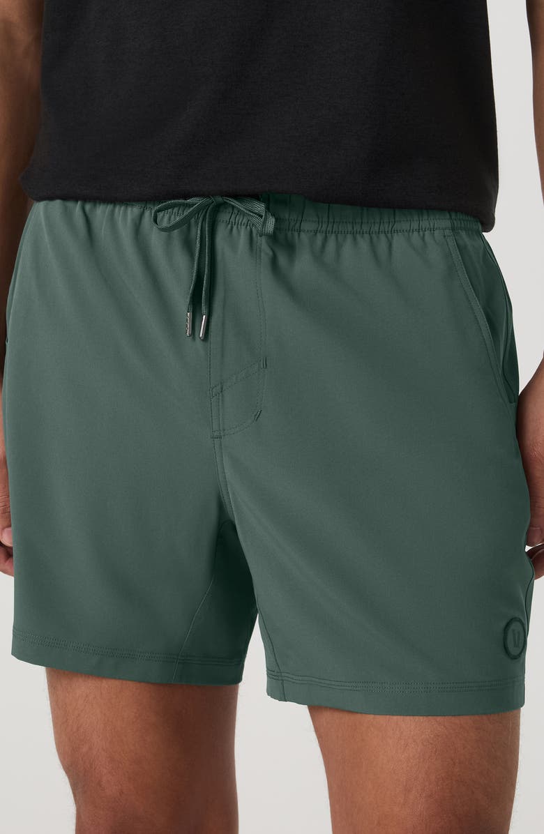 Vuori Kore 5-Inch Shorts, Alternate, color, Agate Green Tonal