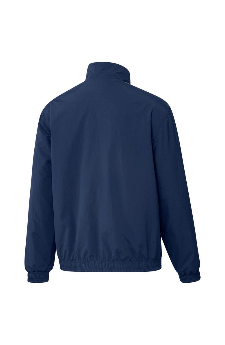 adidas Men's adidas Navy/Green Seattle Sounders FC 2023 On-Field Anthem Full-Zip Reversible Team Jacket, Alternate, color, 