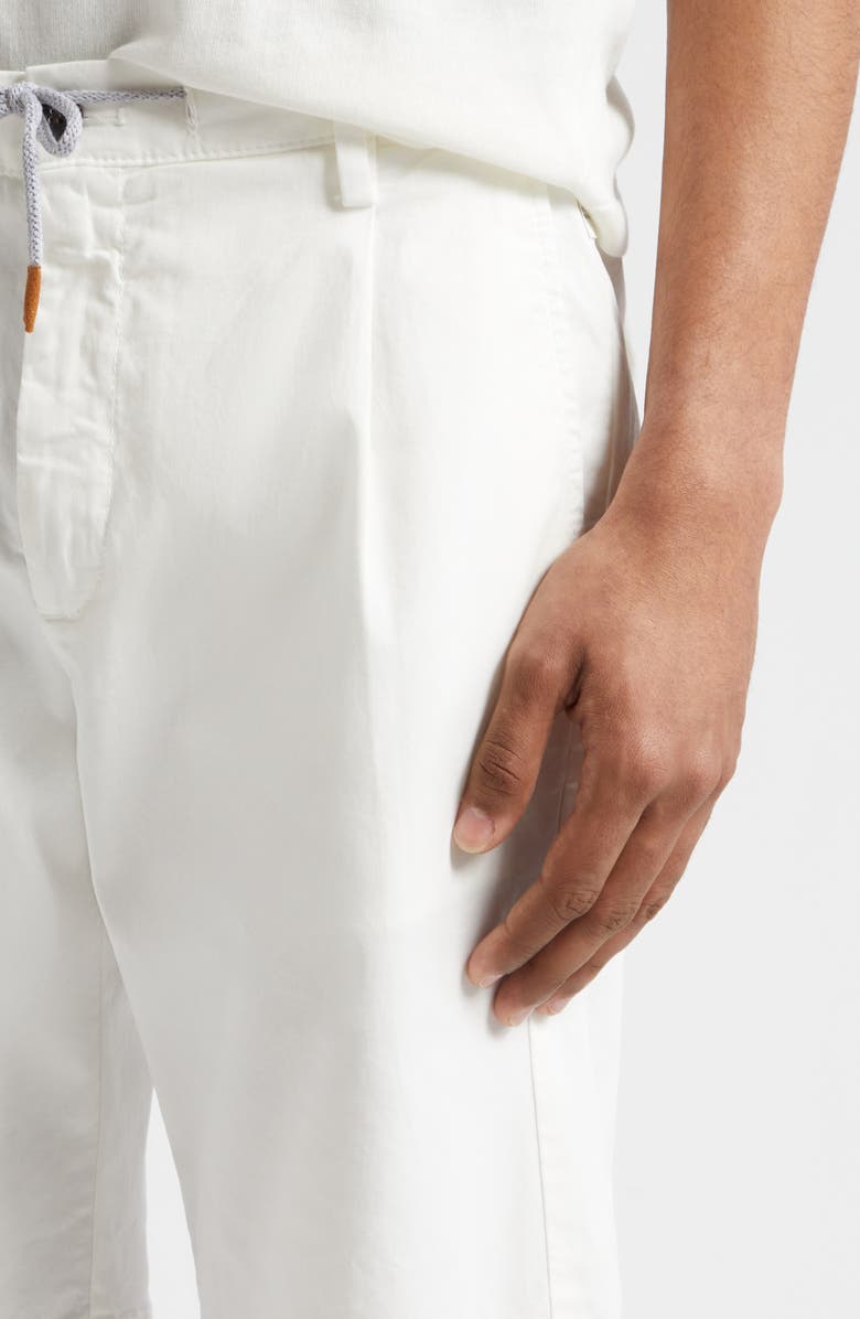 Eleventy Stretch Cotton Bermuda Shorts, Alternate, color, 