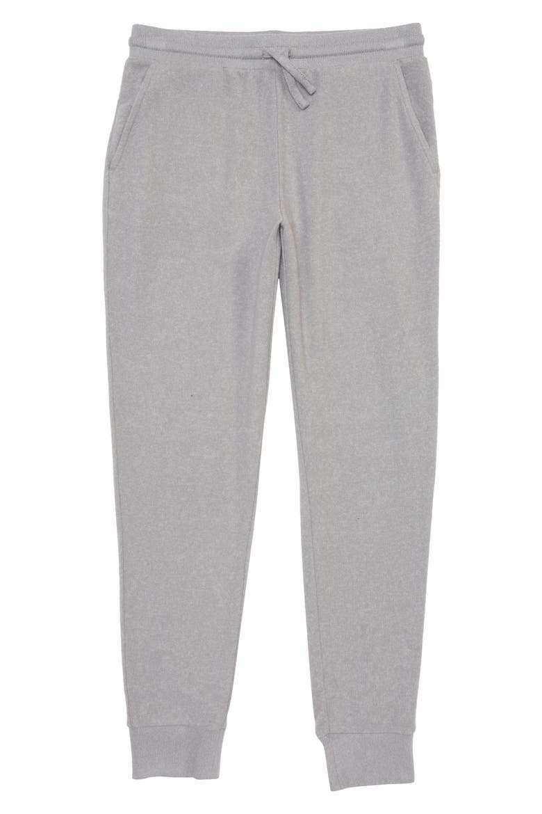 Kids' Supersoft Pocket Joggers, Main, color, GREY ALLOY
