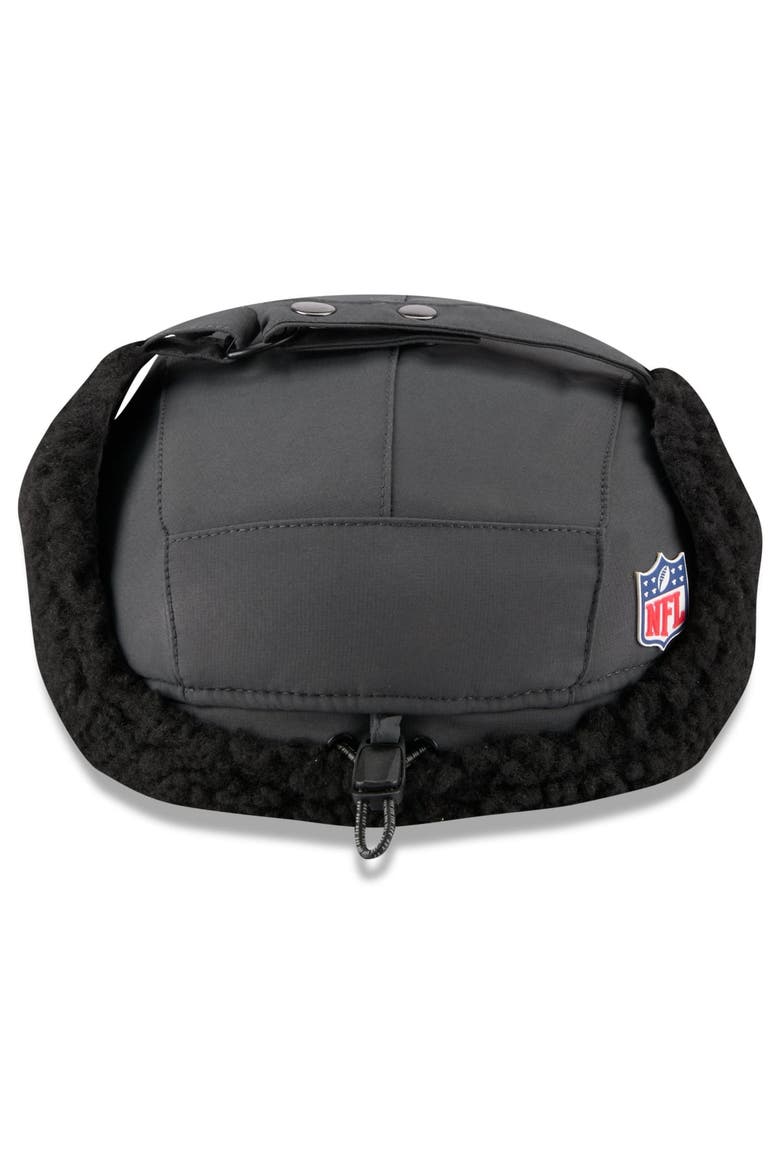 Men's New Era Charcoal Cincinnati Bengals 2025 Sideline Cold Weather Runner Dog Ear Adjustable Hat, Alternate, color, Charcoal