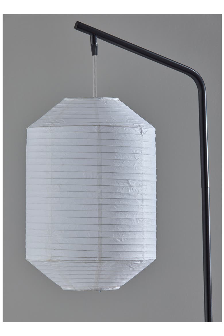 Keanu Floor Lamp, Alternate, color, BLACK