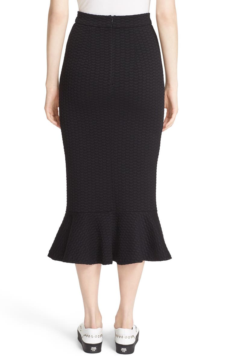 Opening Ceremony Textured Midi Skirt, Alternate, color, 