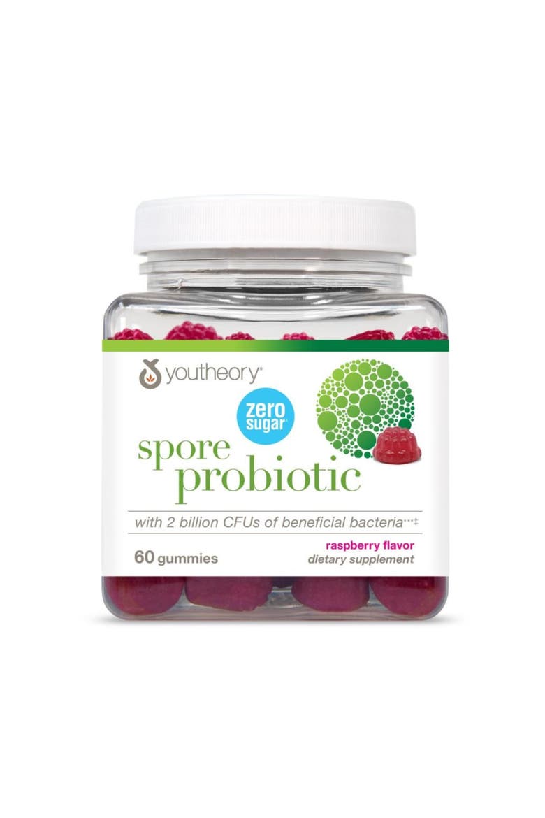 Spore Probiotic Vegan Gut Digestive Support Gummies 60 Gummies, Main, color, None