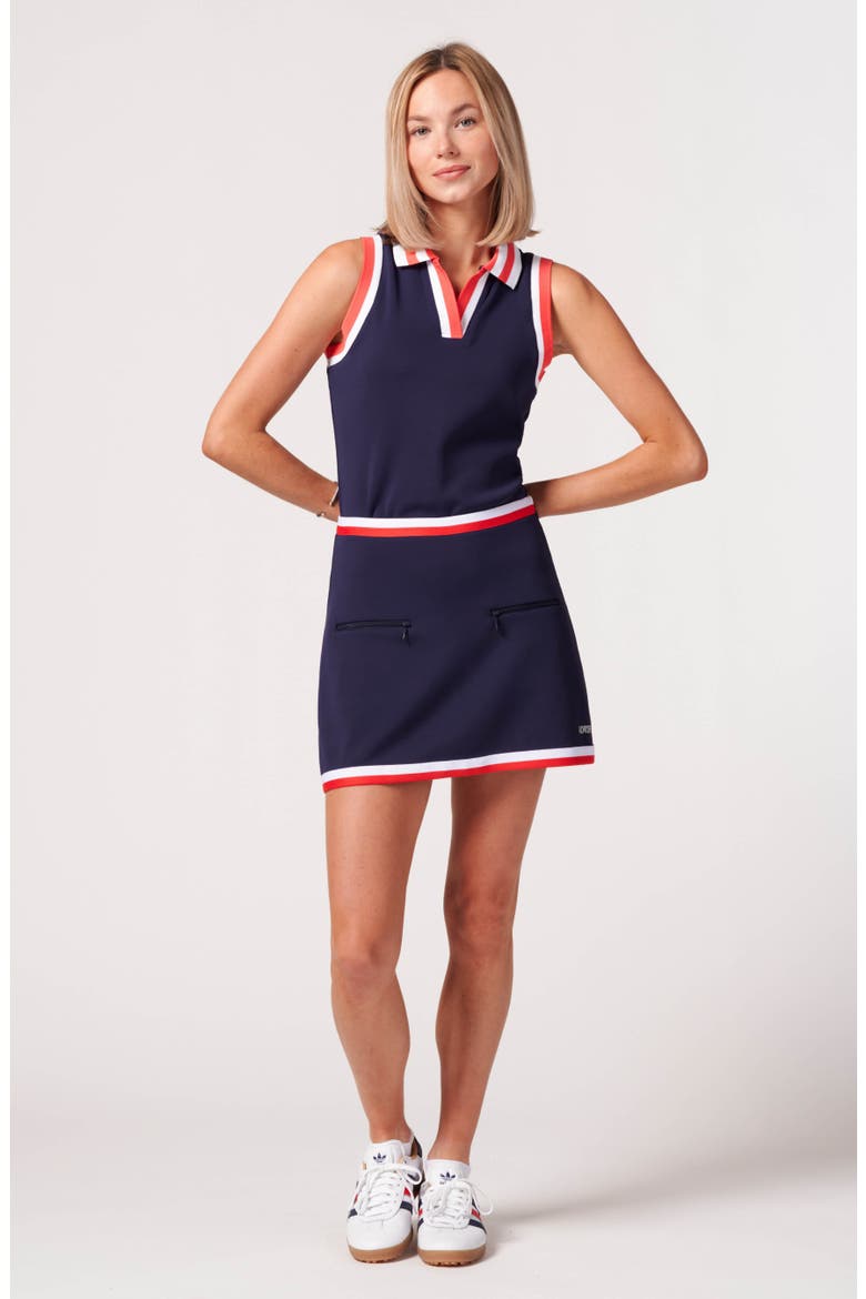 Birdie Top, Alternate, color, Navy