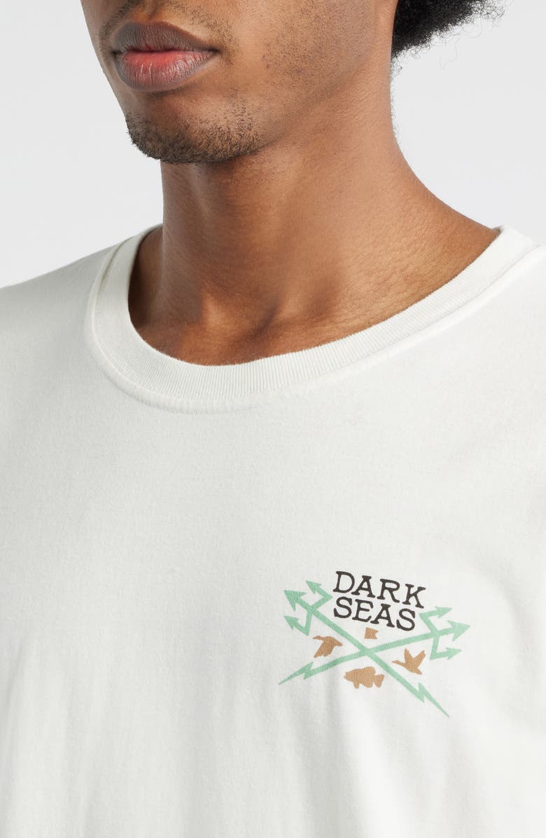 DARK SEAS Duck Blind Cotton Graphic T-Shirt, Alternate, color, Tofu