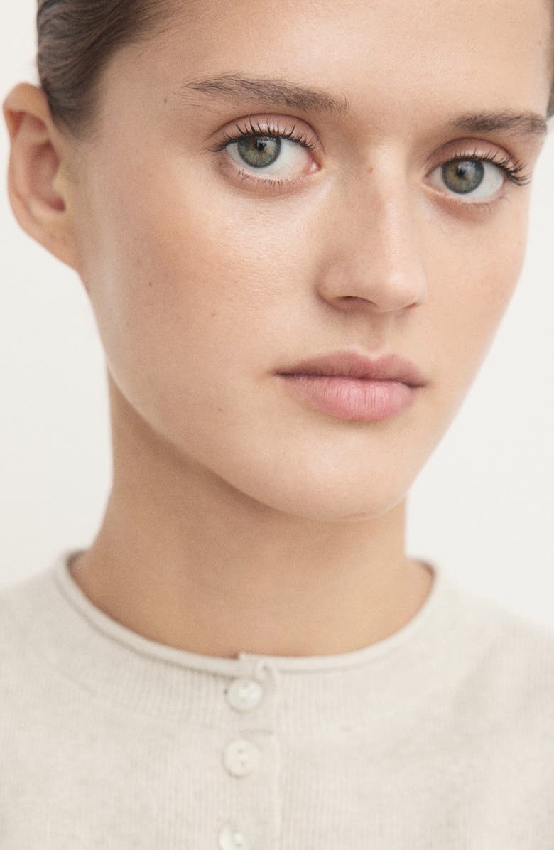 MANGO Cotton Blend Sweater Vest, Alternate, color, 