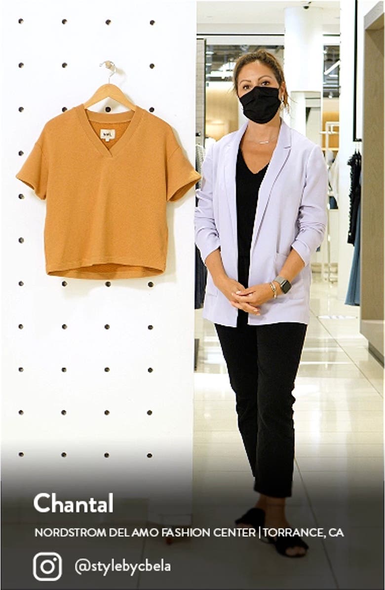 MWL Airyterry V-Neck Sweatshirt T-Shirt, sales video thumbnail