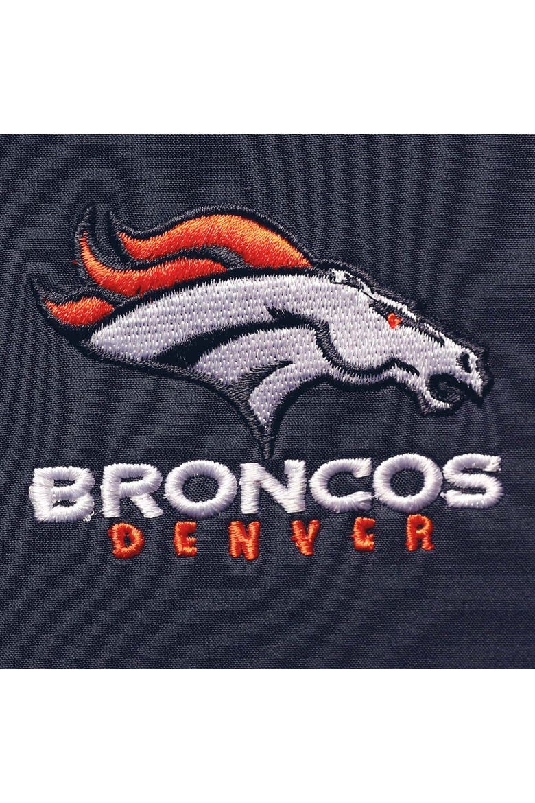 Men's Dunbrooke Navy Denver Broncos Big & Tall Archer Softshell Full-Zip Vest, Alternate, color, Navy