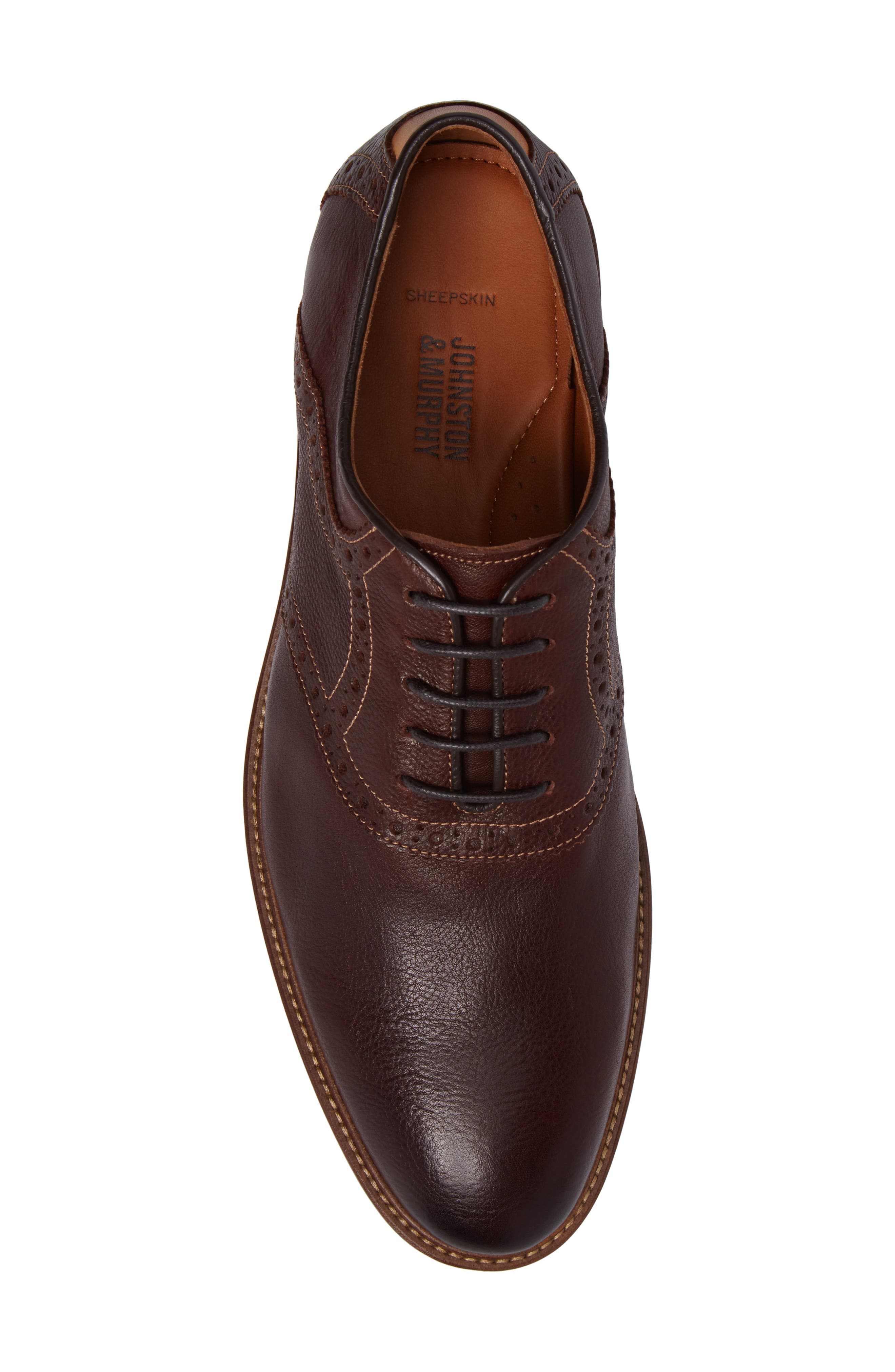 Warner Saddle Shoe, Alternate, color, MAHOGANY