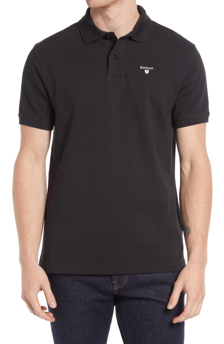 Barbour Sports Classic Fit Piqué Polo, Main, color, 