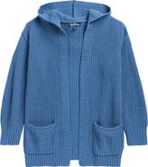 Freshman Kids' Hooded Open Cardigan