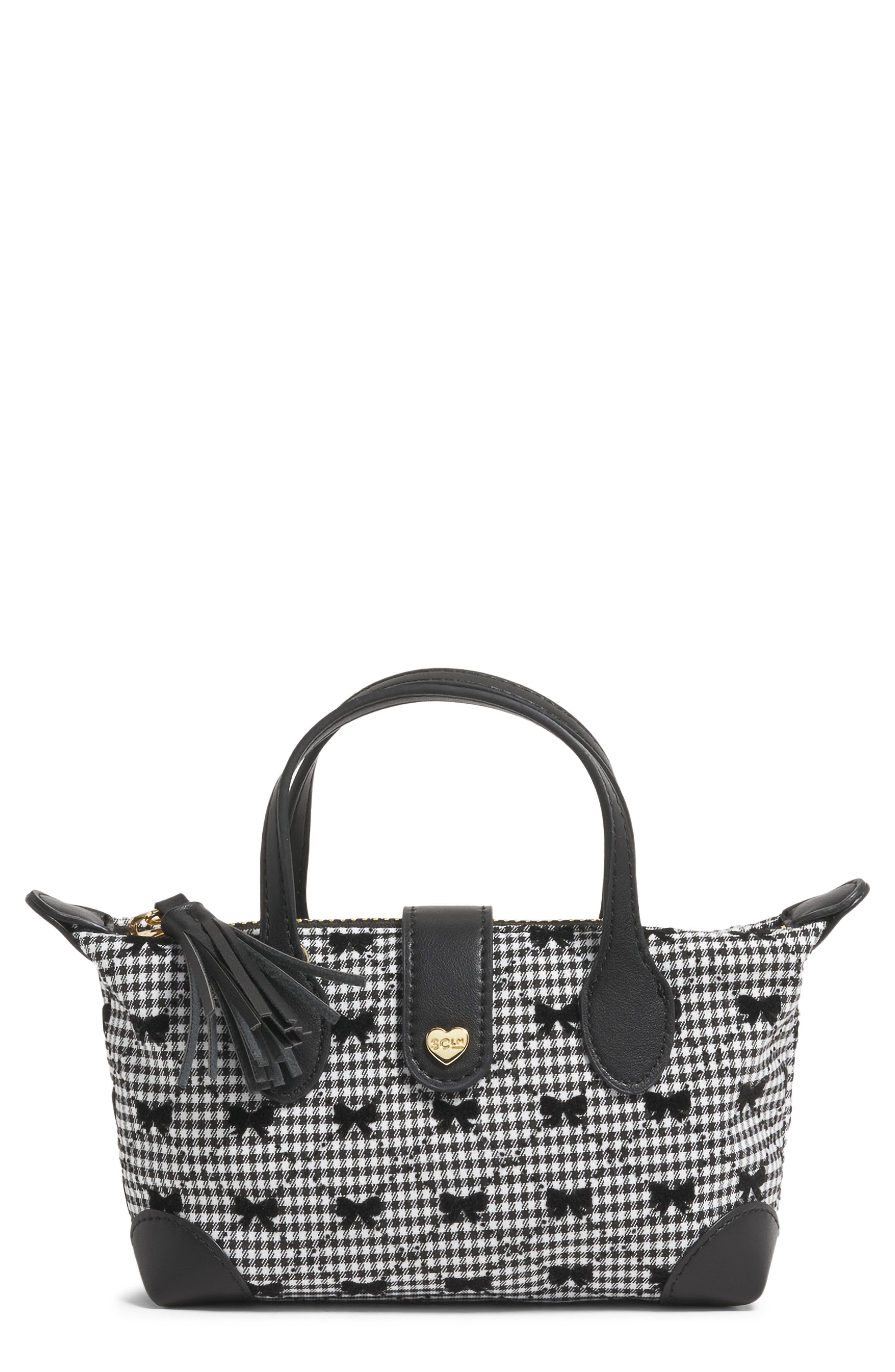 Stoney Clover Lane Pouchette Crossbody Bag, Main, color, Tweed Bow