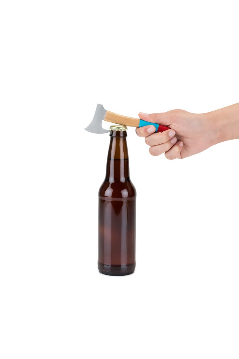 Axe Bottle Opener, Alternate, color, Natural