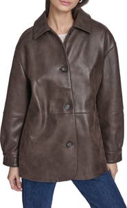 Levi's Water Resistant Faux Leather Coat