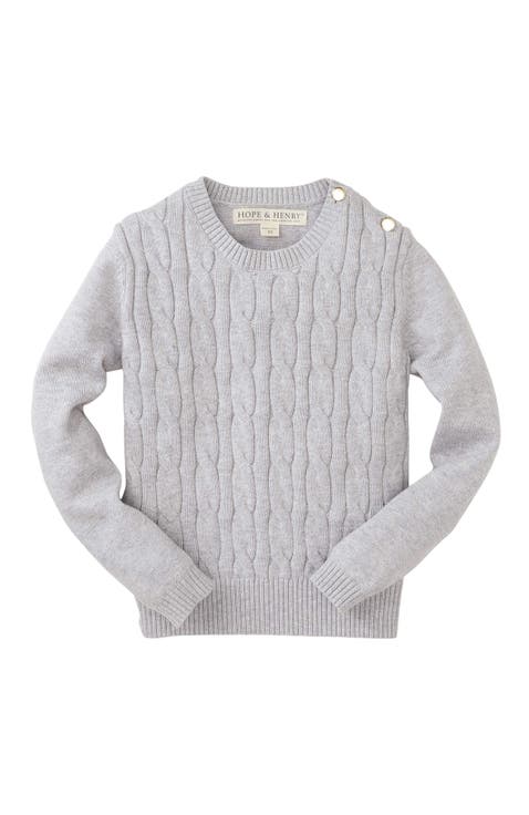 Baby Girls' Cable Front Sweater, Infant