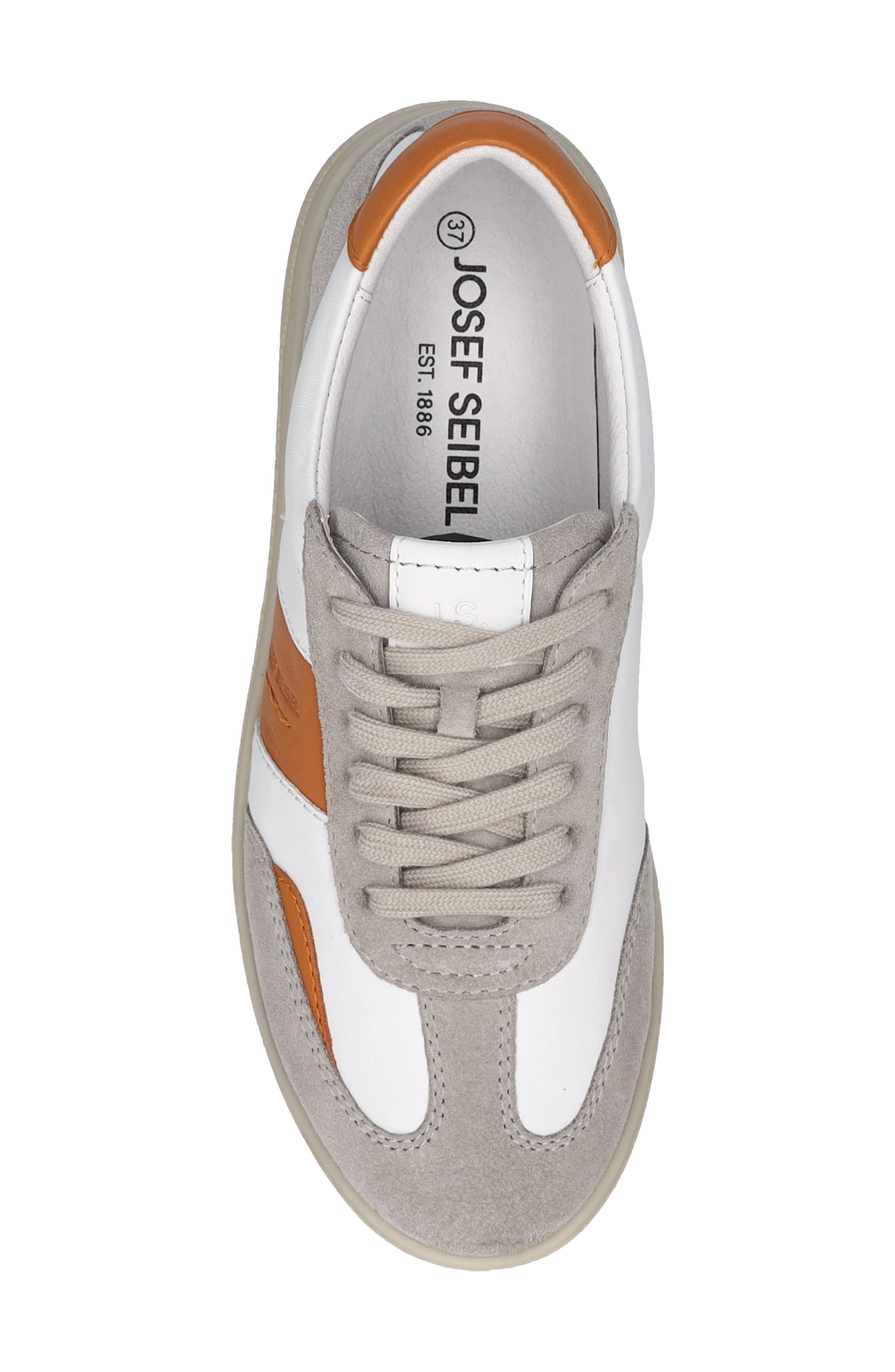 Jade Low Top Sneaker, Alternate, color, PAPAYA