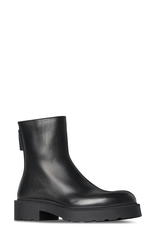 The Row Nobilis Lug Sole Bootie In Black