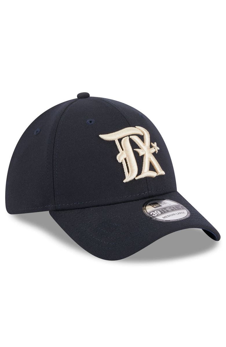 New Era Men's New Era  Navy Texas Rangers 2023 City Connect 39THIRTY Flex Fit Hat, Alternate, color, 