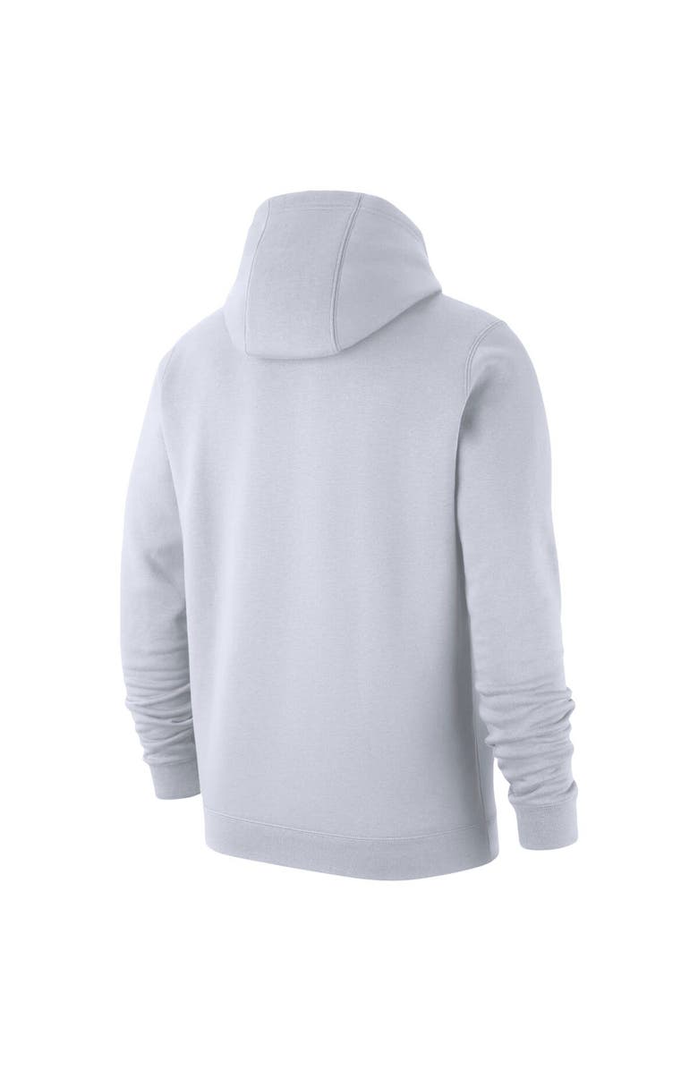 Nike Men's Nike Virginia Cavaliers Red, White & Hoo Club Fleece Pullover Hoodie, Alternate, color, White