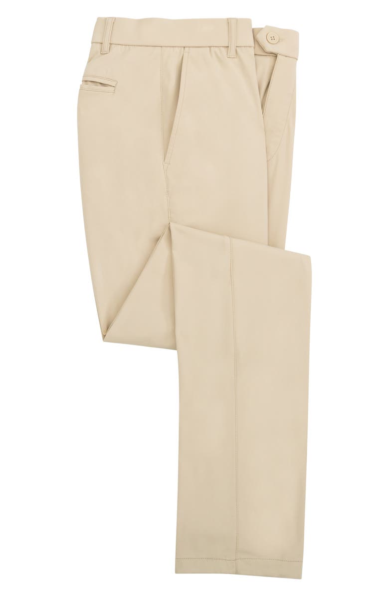 Scott Barber Sono Flat Front Stretch Chinos, Alternate, color, Khaki